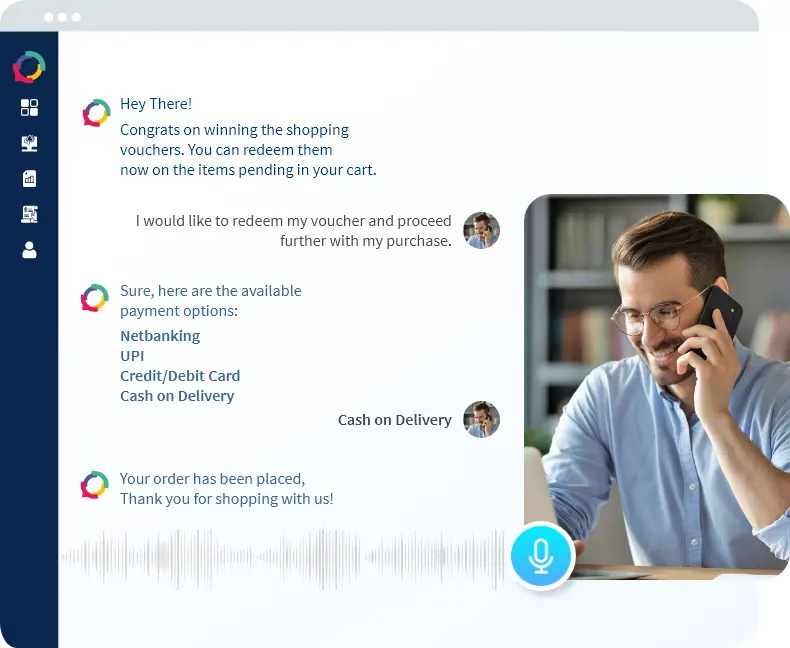 Proactive customer outreach through Voice AI